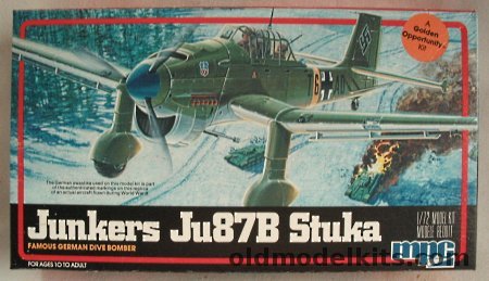 MPC 1/72 Junkers Ju-87B Stuka  - Hans-Ulrich Rudel's Aircraft (Ex-Airfix), 14203 plastic model kit